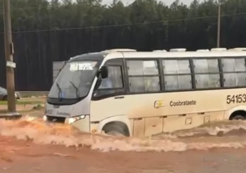 Chuvas intensas causam prejuízos no DF. Foto: Reprodução