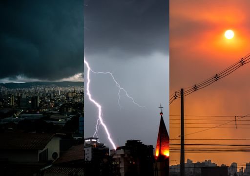 Chuvas intensas, tempestades e baixa umidade deixam alertas para 24 estados nesta sexta-feira, 24