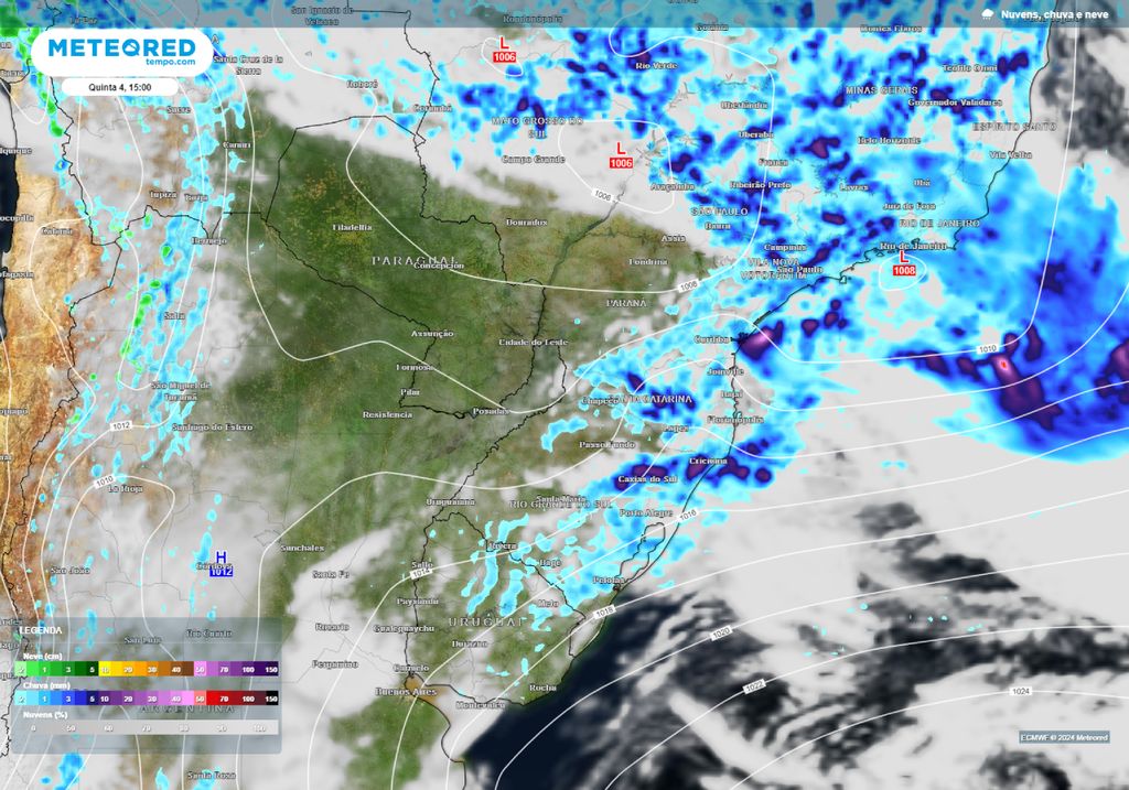 alerta de chuvas intensas