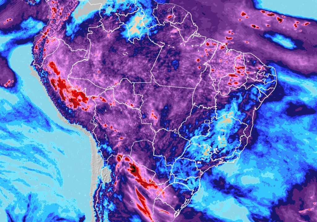 calor, frente fria, tempestades calor, frente fria, tempestades