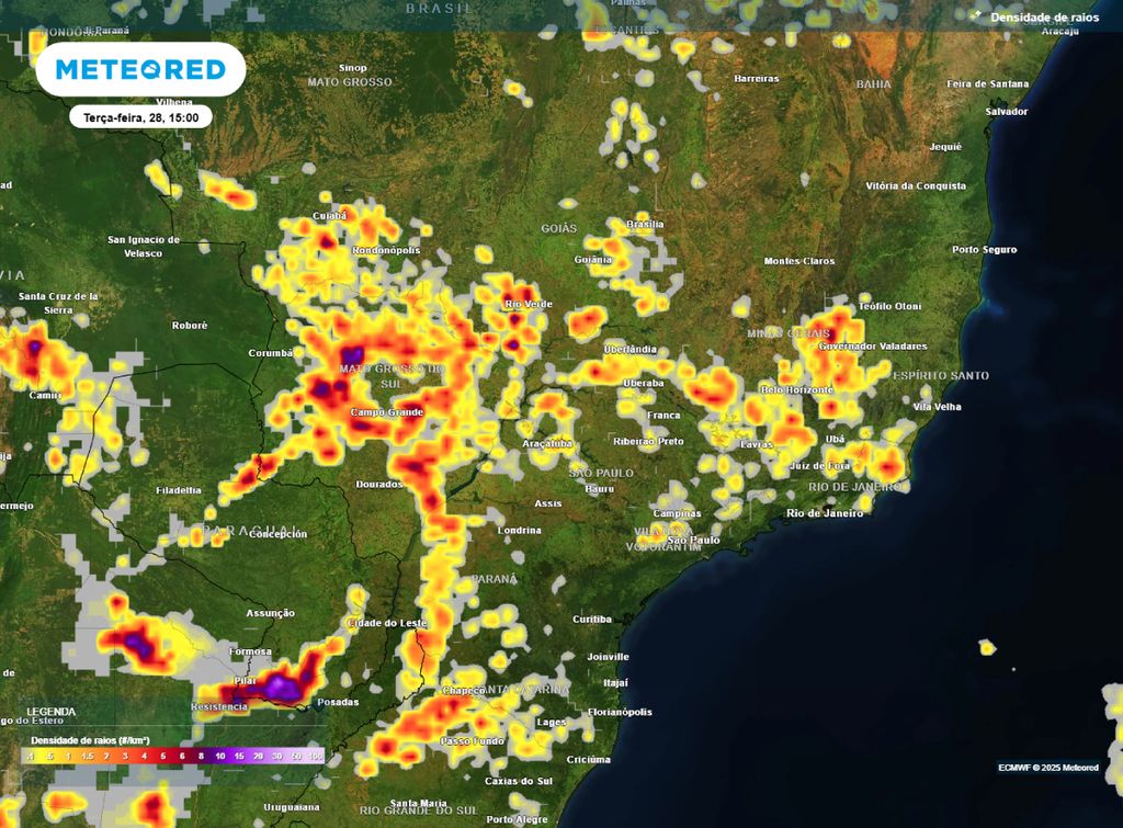 alerta de tempestades