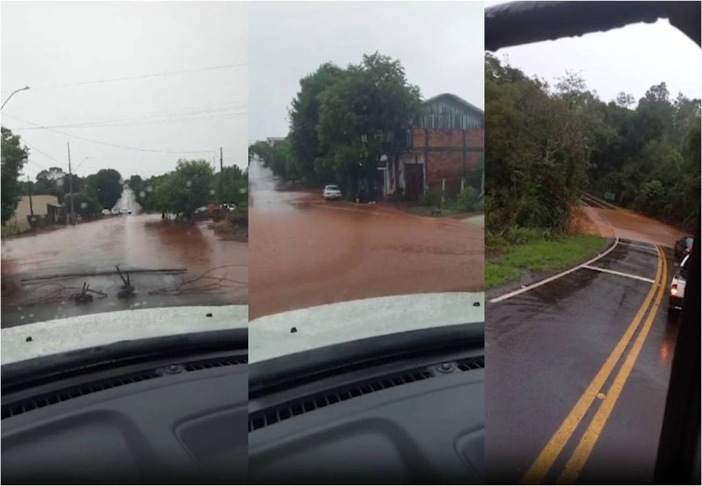 Realeza, Paraná, inundación Realeza, Paraná, inundación