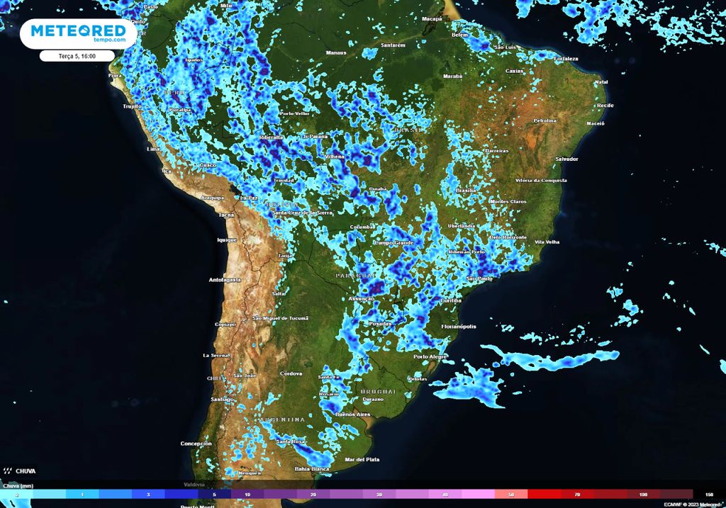 alerta de tempestades e chuvas intensas