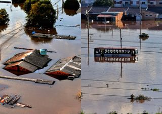 Chuvas severas continuam assolando o Rio Grande do Sul, com rios e barragens em estado crítico. Confira imagens