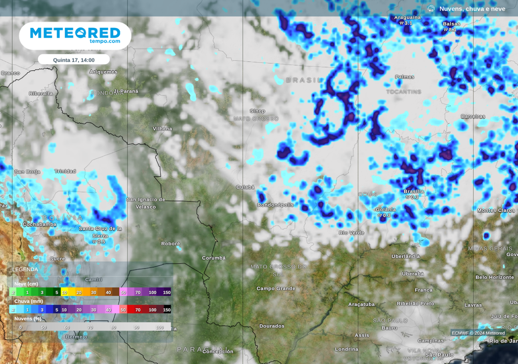 Previsão do tempo Previsão do tempo