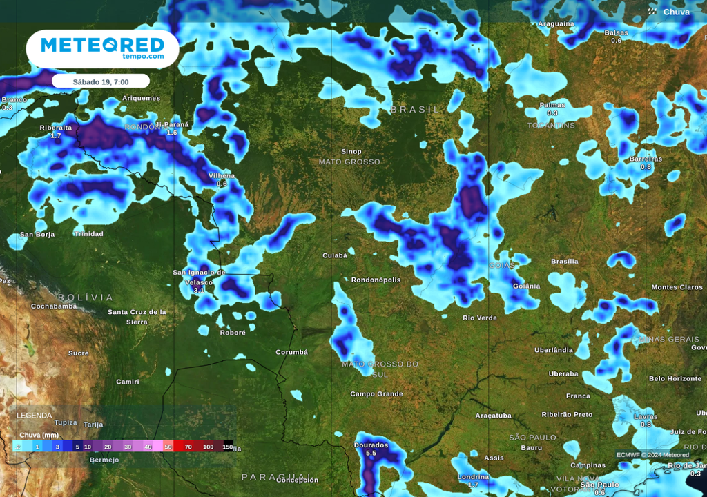 Previsão do tempo Previsão do tempo