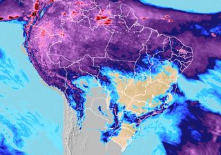Chuvas volumosas no extremo norte e frio nas regiões Sul e Sudeste