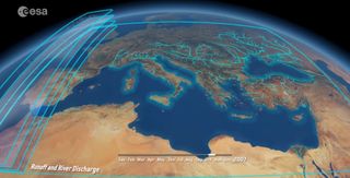Ciclo del agua en el Mediterráneo