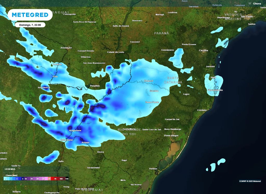 alerta de chuvas intensas