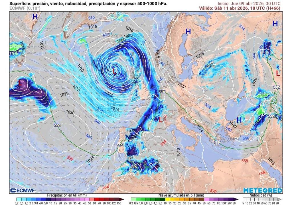 A chuva em Portugal deverá surgir sob a forma de aguaceiros dispersos, com maior probabilidade de ocorrência no Nordeste durante o sábado.