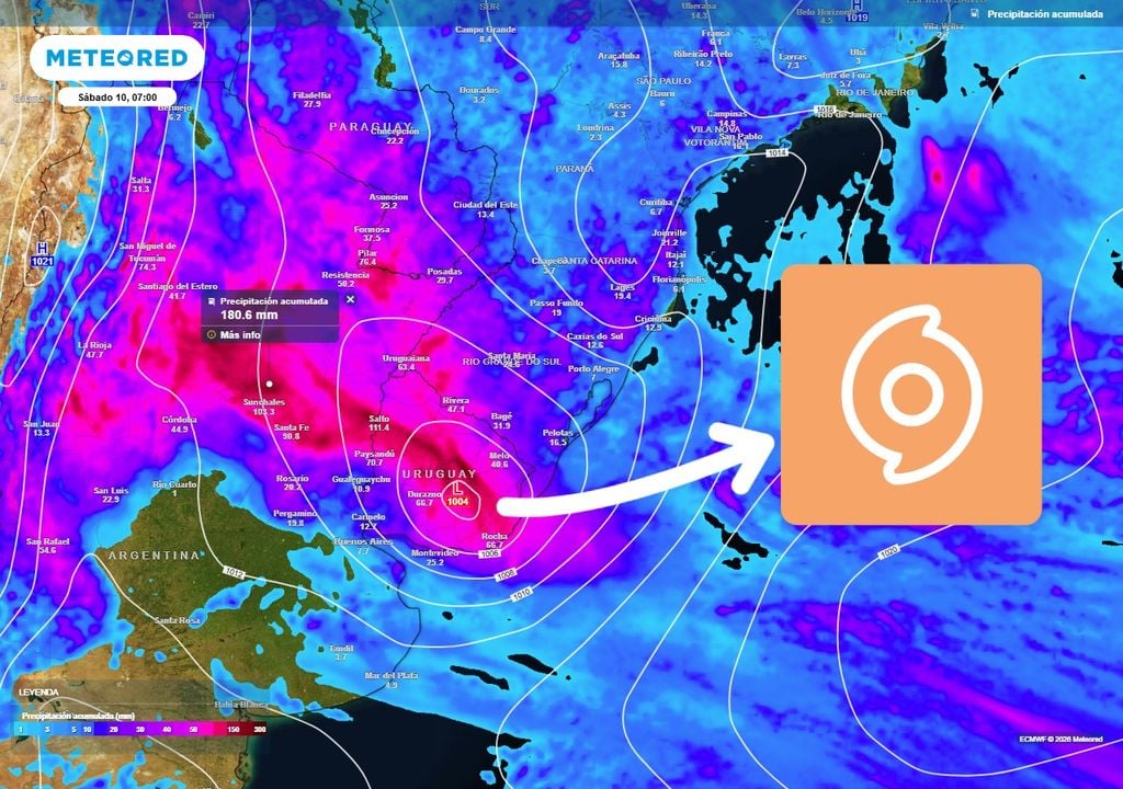 Ciclogénesis Sudestada Alerta crecida del Río de la Plata Costa Atlántica pronóstico tiempo clima Buenos Aires enero
