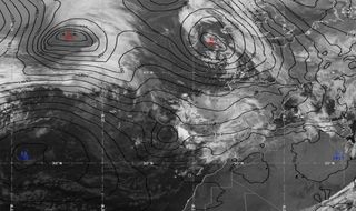 Ciclogénesis “húmeda” frente a las costas atlánticas peninsulares
