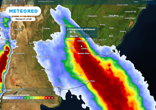 Ciclog&eacute;nesis, tormentas y nevadas en camino: se activaron m&uacute;ltiples alertas para el cierre de julio sobre Argentina