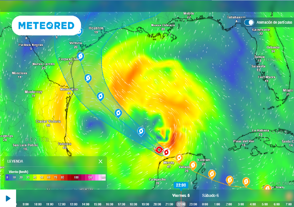 La trayectoria de Beryl puede seguir modificándose
