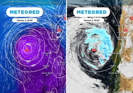 Cicl&oacute;n extratropical abre una ventana para posibles lluvias en Santiago: antes llegar&aacute;n intensas heladas