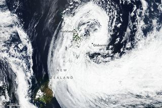 Ciclón Gabrielle azota Nueva Zelanda