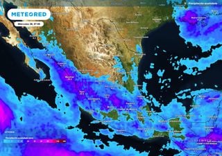 Cicl&oacute;n Iselle se fortalece y una Onda Tropical genera lluvias hoy martes en M&eacute;xico, persistiendo calor superior a 40 &deg;C