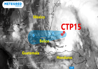 Se forma el ciclón tropical potencial 15 y se espera que sea la tormenta tropical Nadine a lo largo de hoy