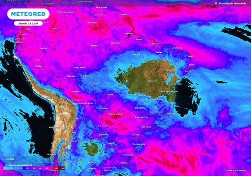 Ciclone extratropical e chuvas at&iacute;picas deixam estados do Centro-Sul sob alerta