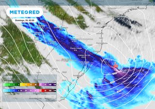 Ciclone e frente fria atuam no Brasil neste domingo: INMET emite alertas de chuva volumosa e vento intenso
