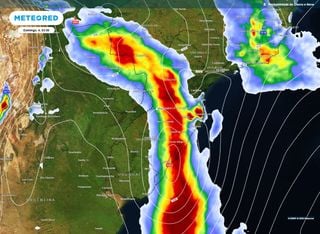 Ciclone e frente fria trazem nova onda de temporais em 5 estados do Sul, Sudeste e Centro-Oeste