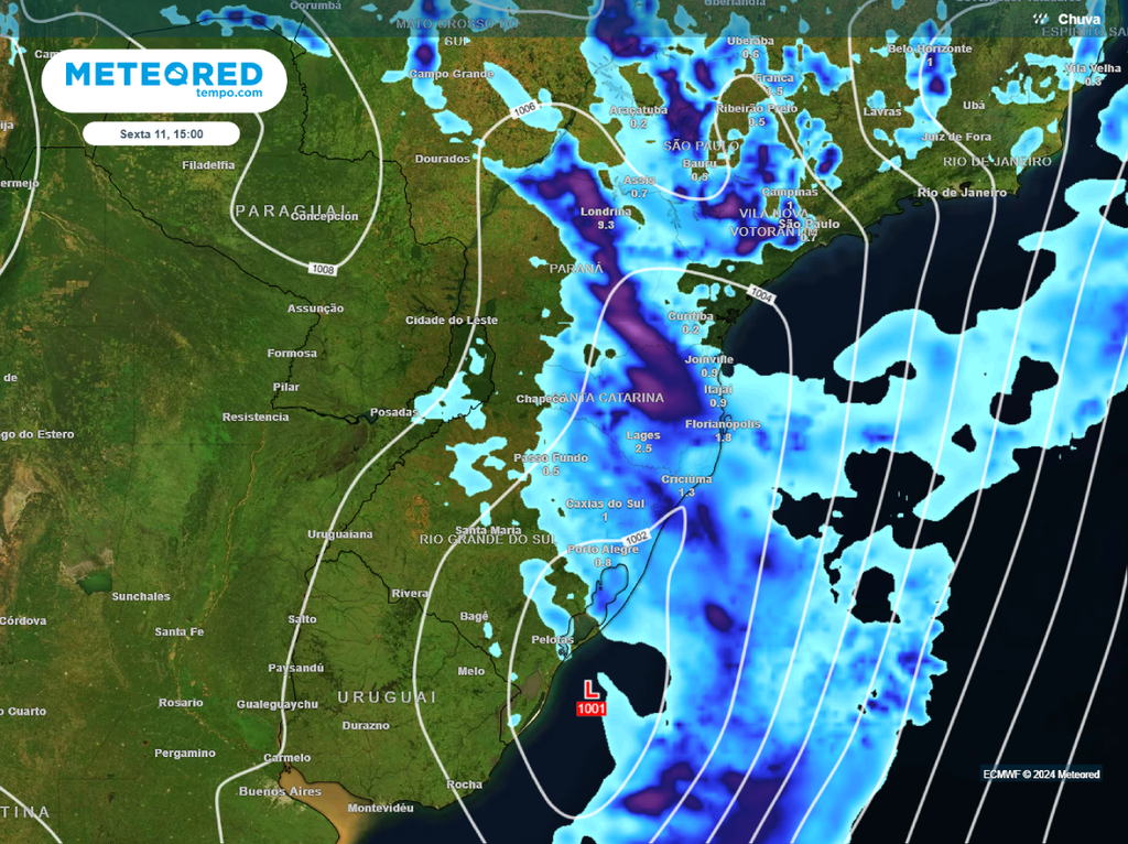 previsão, ecmwf, ciclone, chuva previsão, ecmwf, ciclone, chuva