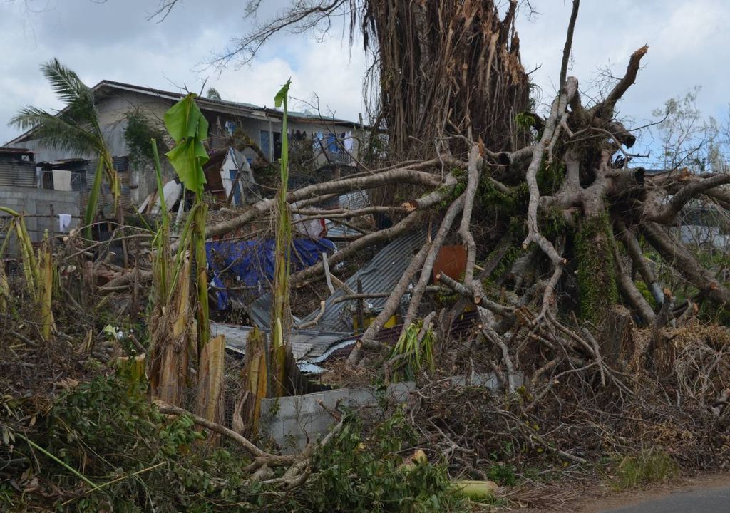 Estragos ciclone Vanuatu