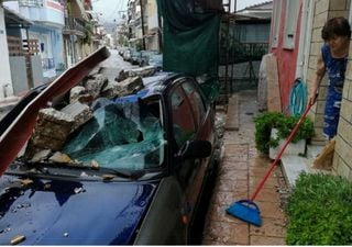 Ciclone Lanos faz landfall na Grécia: fenômeno raro no Mediterrâneo