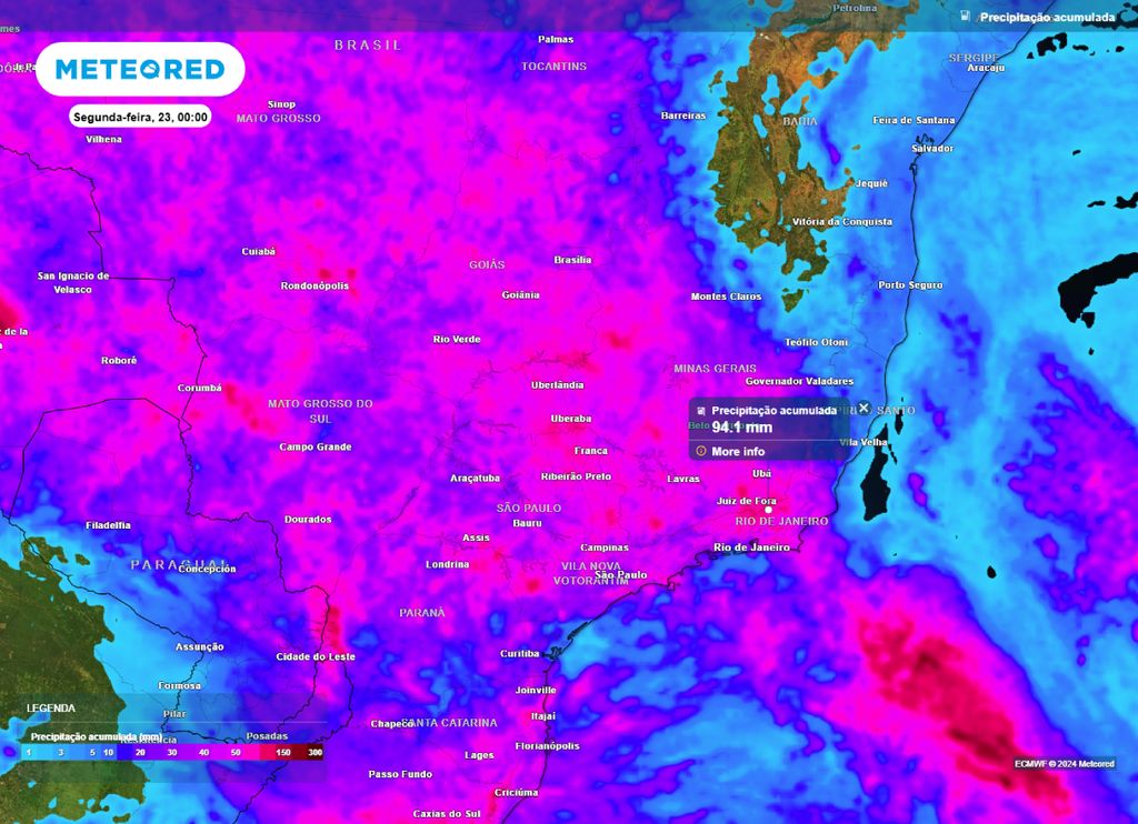 alerta de chuvas intensas