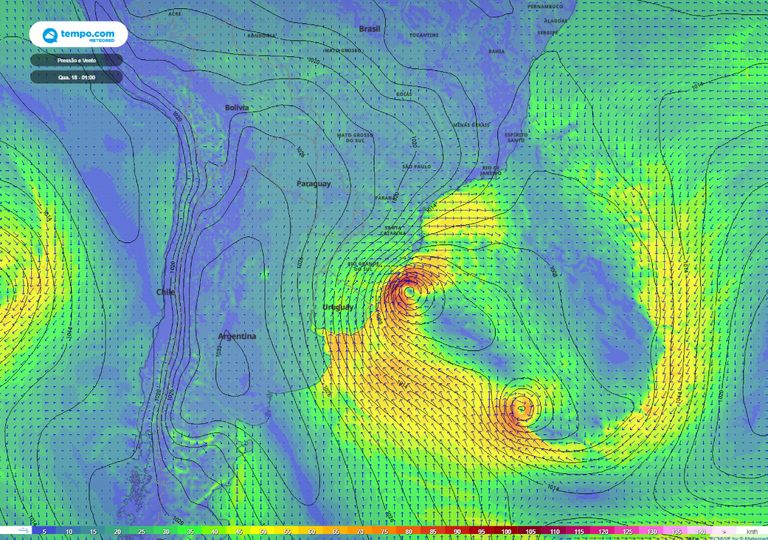 Ciclone subtropical e os alertas para as regiões Sul e Sudeste Ciclone subtropical e os alertas para as regiões Sul e Sudeste