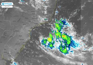 Ciclone subtropical favorece o tempo instável no leste do SE e do S
