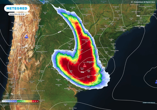 Ciclone traz alertas de temporais e ventos de at&eacute; 100 km/h; veja as &aacute;reas em alerta