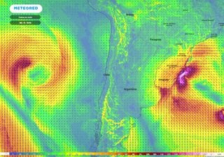 Sudamérica será cercada por grandes e intensos ciclones esta semana