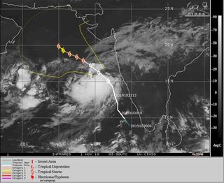 Hecho histórico: 2 ciclones tropicales en mar Arábigo: Maha y Kyarr