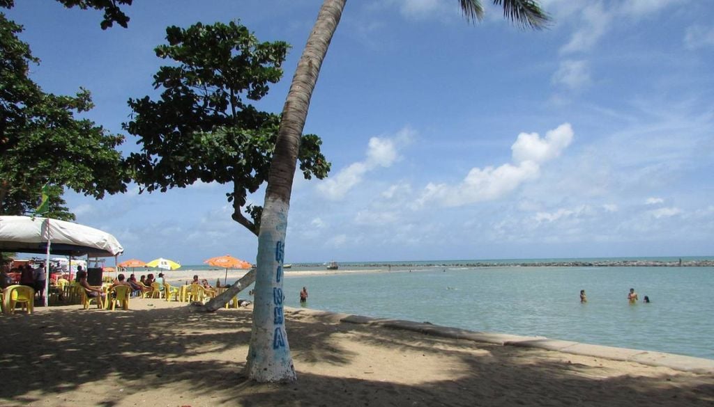 Praia da Casa Caiada, em Olinda (PE). Crédito: belleretraite/Tripadvisor.