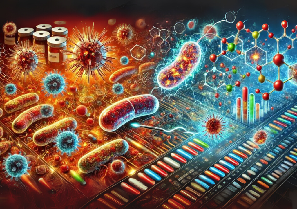 Diseño de antibióticos con IA.