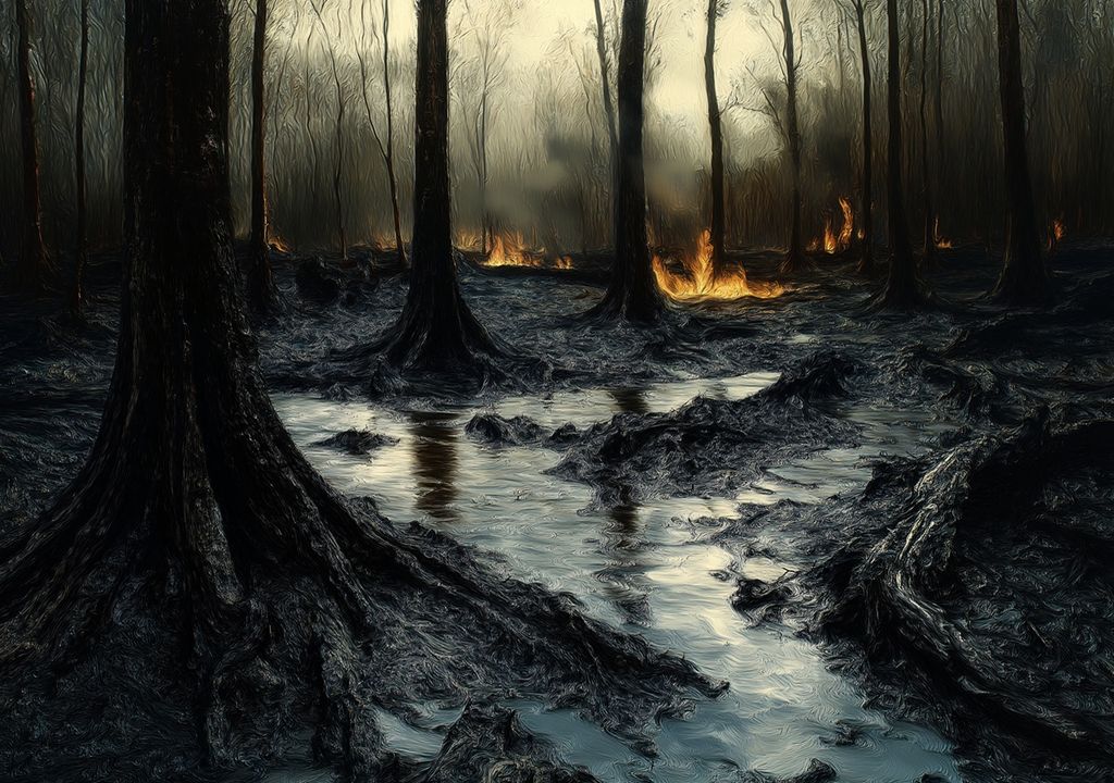 los incendios forestales degradan la calidad del agua durante varios años