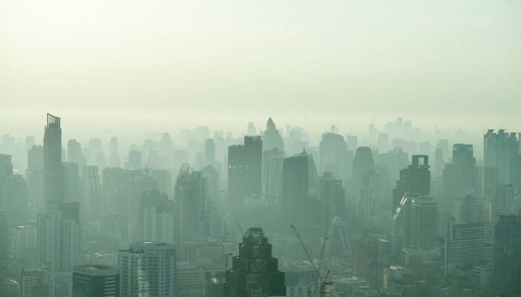 En grandes núcleos urbanos, el polvo contiene mayores niveles de hidrocarburos y aditivos plásticos.