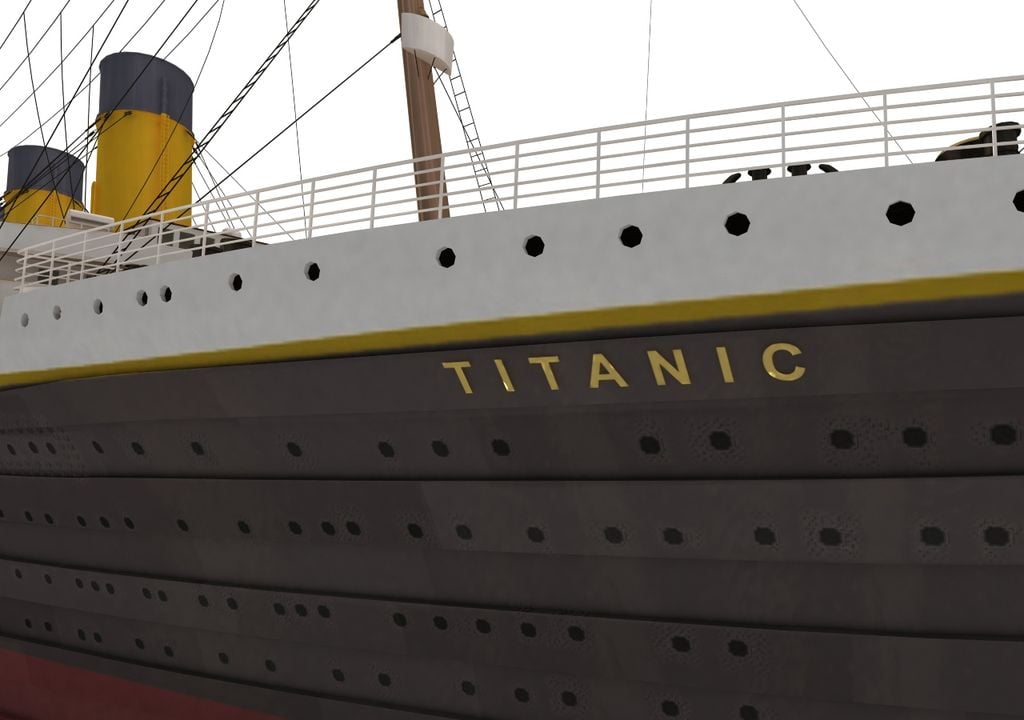 titanic, hai, halskette
