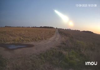 Científicos buscan restos de un meteorito que cayó en La Pampa en septiembre pasado