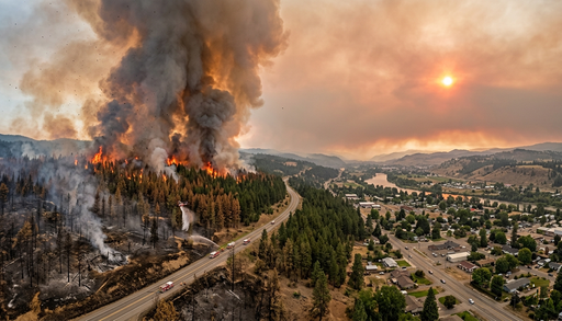 Cient&iacute;ficos descubren el peligro oculto en el aire que causa muertes prematuras: ozono letal de los incendios forestales