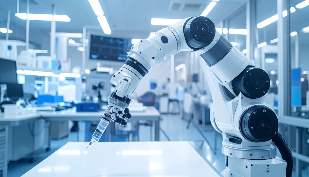 Robots IA laboratorio Japón La investigación médica aparece ahora como una nueva frontera para esa transformación tecnológica.