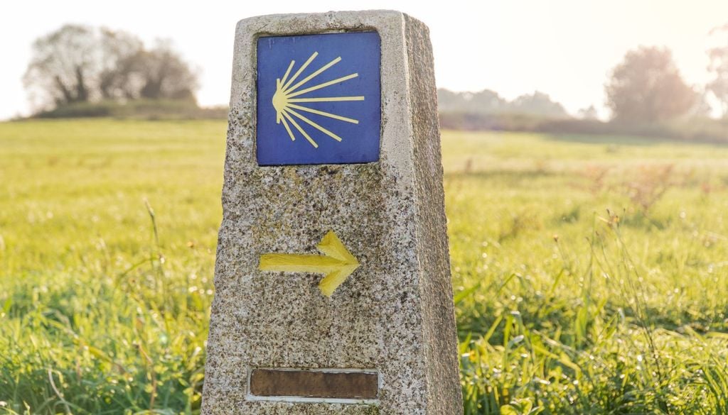 Camino de Santiago La textura de esta piedra permitía esculpir formas delicadas casi como si se tratara de madera