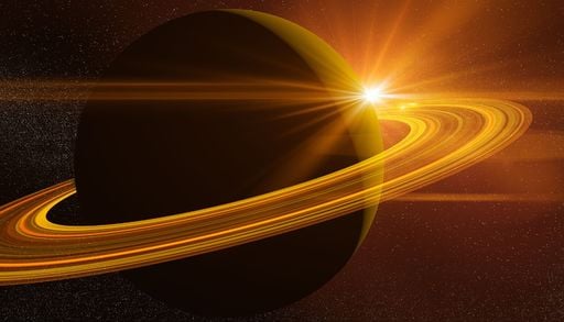Cient&iacute;ficos espa&ntilde;oles descubren una gigantesca estructura de diez lados en la atm&oacute;sfera de Saturno