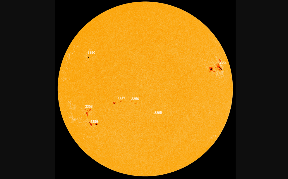 Los Científicos Del Sol Sorprendidos El Número De Manchas Solares Alcanza Su Máximo En 21 Años 9637