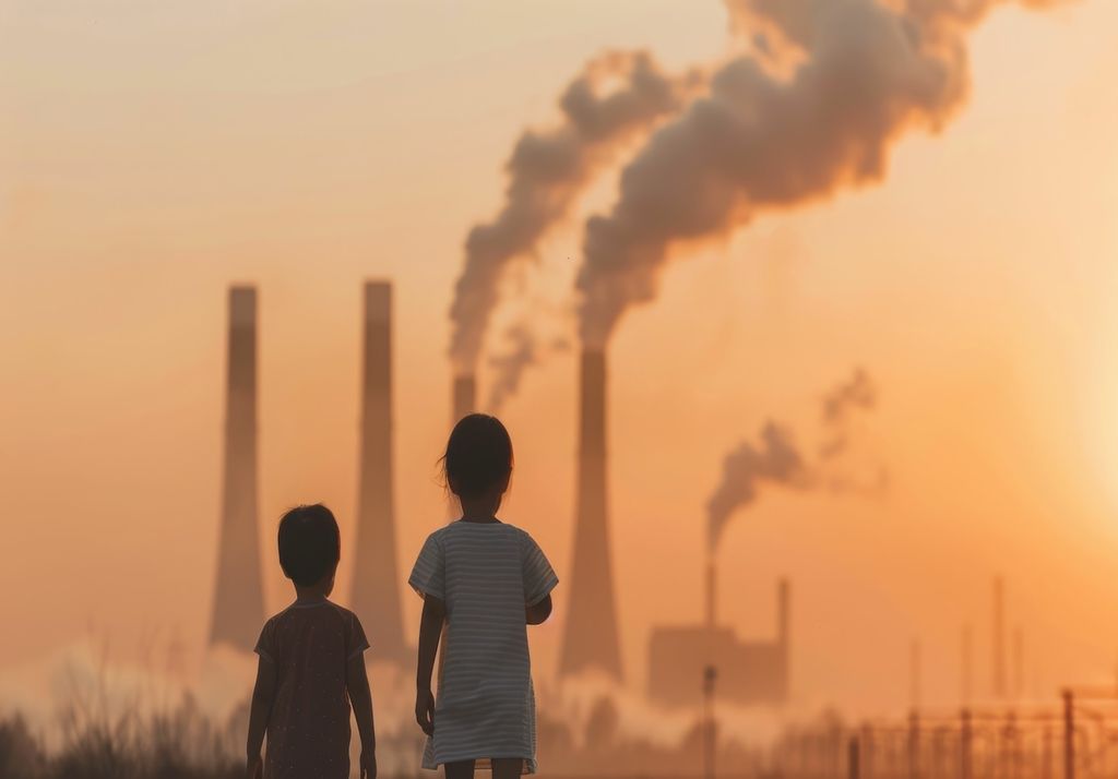 exposición a la contaminación atmosférica niños