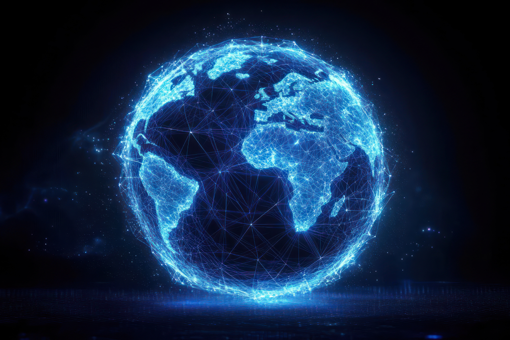 La tierra digital fue creada en una simulación meteorológica realizada por investigadores del Instituto Max Planck con una resolución nunca antes vista. La tierra digital fue creada en una simulación meteorológica realizada por investigadores del Instituto Max Planck con una resolución nunca antes vista.