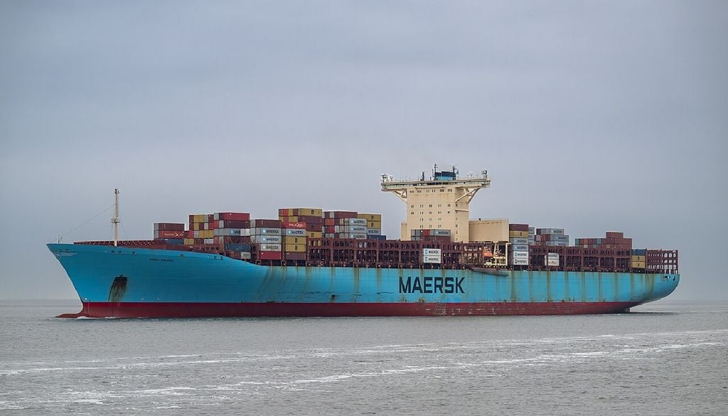 Cargueiro A incrustação de organismos marinhos nos cascos das embarcações, além de aumentar o consumo de combustível, acelera a dispersão de espécies invasoras pelos portos mundiais. Foto: Stefan Brending / Licença: Creative Commons CC-BY-SA-3.0 de