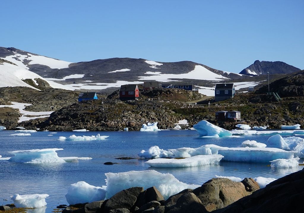 Groenlandia hielo glaciares mercurio océanos