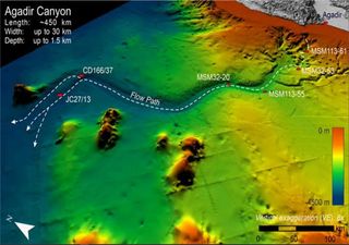 Cientistas revelam o poder devastador e a extensão de uma gigantesca avalanche submarina a norte das Ilhas Canárias